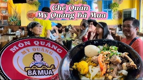 Mỳ Quảng Bà Mua Đà Nẵng @minahongminhfamilycuocsong3869 