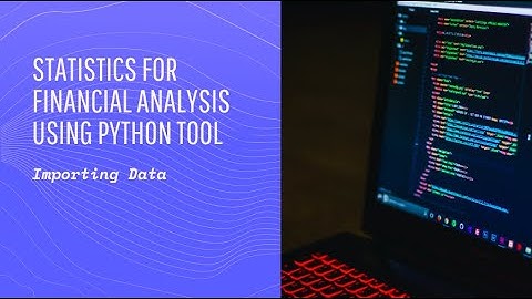(Week 1) Vdo 1.2 : Importing Data