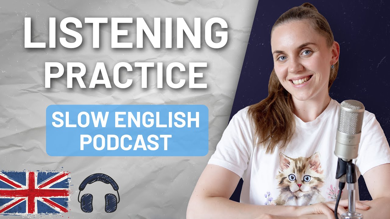 Подкаст на английском языке | Практика аудирования на английском языке в медленном темпе