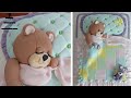 Bolo Ursinho A Dormir | Sleeping Teddy Bear Cake (ENGLISH SUBTITLES)