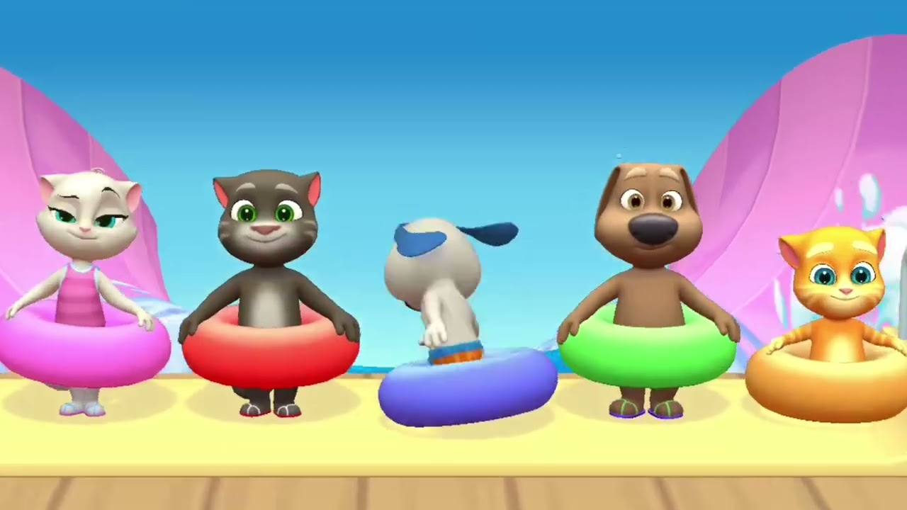 Talking Tom Funny Cartoon 😂🐱 | New Fun Video for Kids