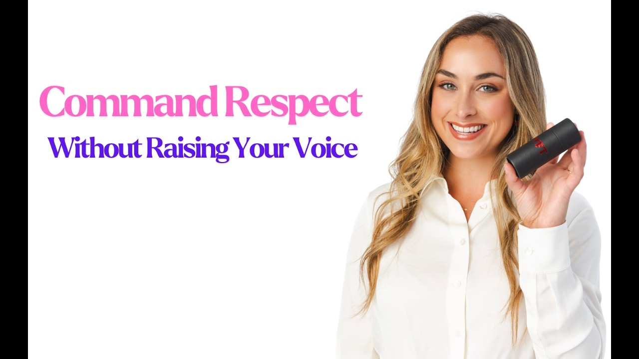 👉 How to Command Respect Without Raising Your Voice