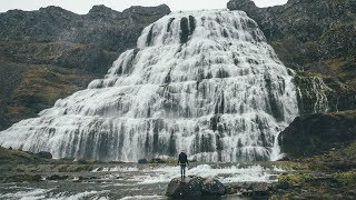 ICELAND - DYNJANDI WATERFALL in 1 minute