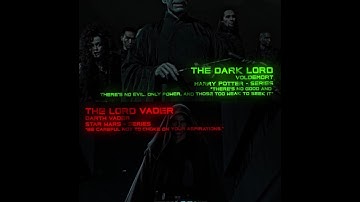 Voldemort vs Darth Vader #starwars #harrypotter #shorts | Killer Mareux (Slowed)