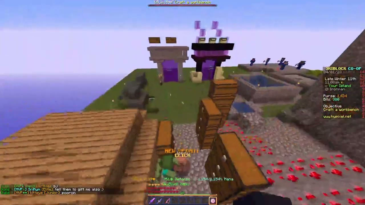 Hypixel Skyblock April Fools