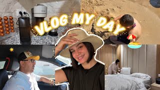 Vlog My Day اول يوم فالبحر دوزو معايا نهاري فلوغ