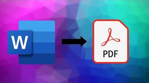 How To Convert Word Document To PDF Sinhala