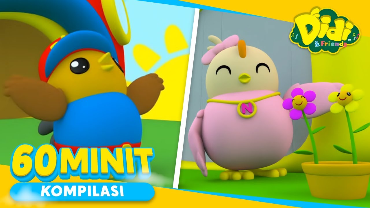 Air Pasang Dalam I 60 Minit I Lagu Kanak-Kanak I Didi & Friends Lagu Kanak-Kanak