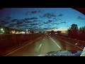 Time Lapse Sunrise Wytheville, VA to Lexington, VA