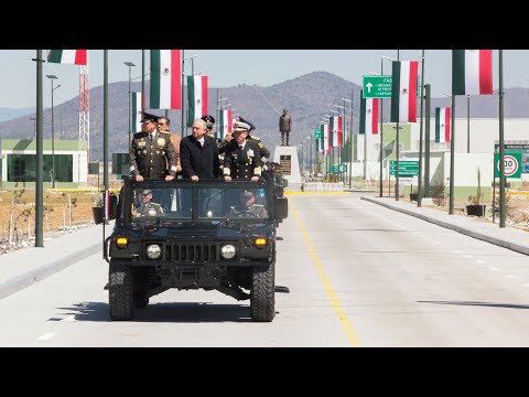 Día del Ejército Mexicano e inauguración de instalaciones de la industria militar, desde Puebla