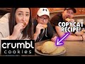Making Crumbl Cookies