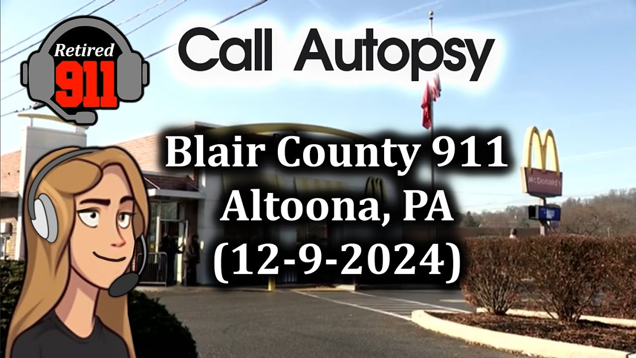 Вызов службы 911 для проведения вскрытия! Служба 911 округа Блэр (подозреваемый в стрельбе) (09.1...