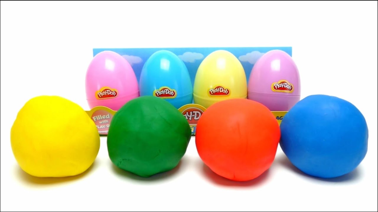 Original PlayDoh Surprise Eggs YouTube