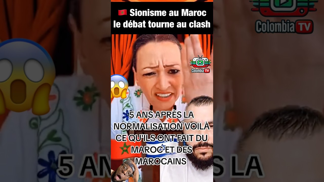 Une Marocaine pro-Israël débat avec un Marocain anti-sioniste ! Le Clash