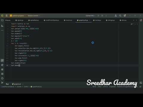 Superb graphics with python turtle | Python Turtle Graphics 4 | Awesome python turtle