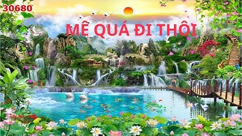 89 Mẫu tranh 3d sơn thuỷ hữu tình quá đẹp độc quyền mới nhất hiện nay p3