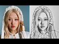 BLACKPINK S Rosé Full Drawing Process Step By Step Guide 