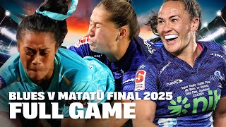 Blues Women V Matatū Aupiki Final 2025 Red Card An Epic Comeback