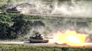 Armored Vehicles Show Of Force • 1st Cav Div - Fort Hood