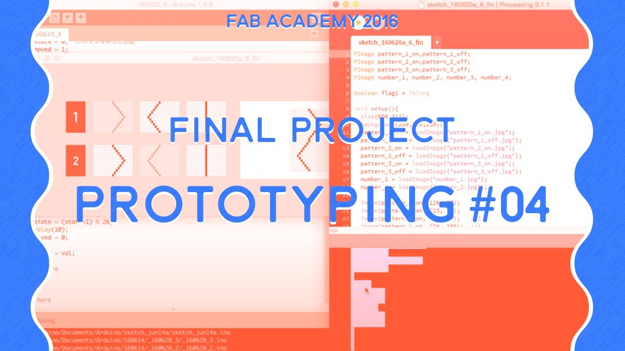 [FabAcademy2016] Final Project / Program