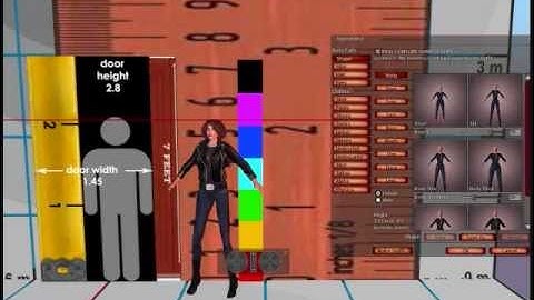 Proof that the second life Phoenix Viewer Height Detector is wrong and needs fixing!