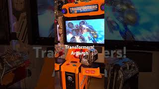 Transformers! Robots in disguise! #arcade #transformers #gg