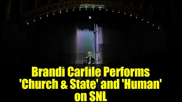 Thumbnail of Brandi Carlile Performs 'Church & State' and 'Human' on SNL | Returning to Myself Album