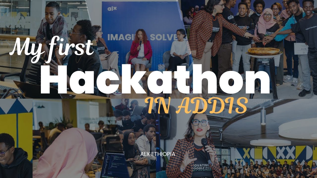 My Hackathon Experience in Addis Ababa |  As  young Developer Vlog