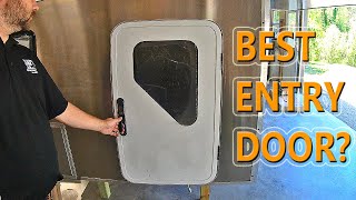 The BEST RV TRUCK CAMPER DOOR EVER?! Tern Overland Wildlands Entry Door