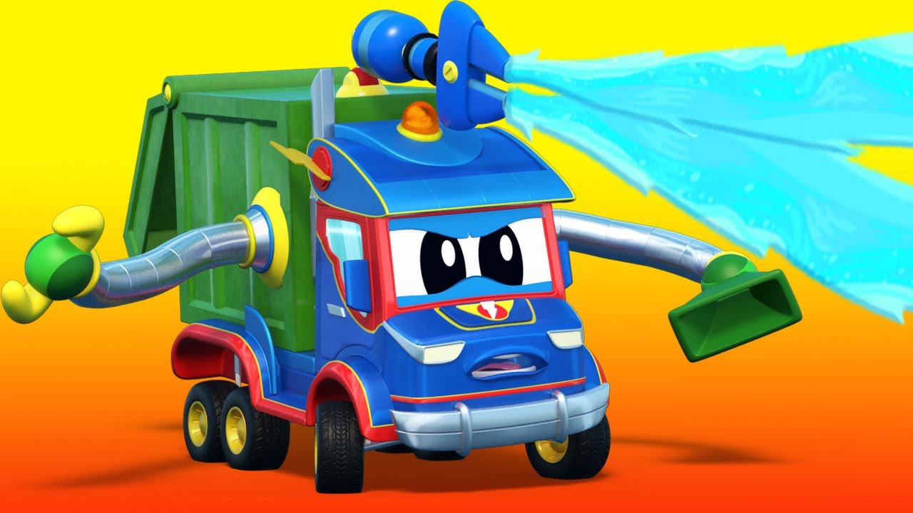 Super Truck - Der Bulldozer spielt VERRÜCKT! - Car City - Truck Cartoons für Kinder