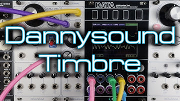 Dannysound Timbre // Buchla 259 inspired wavefolder in Eurorack