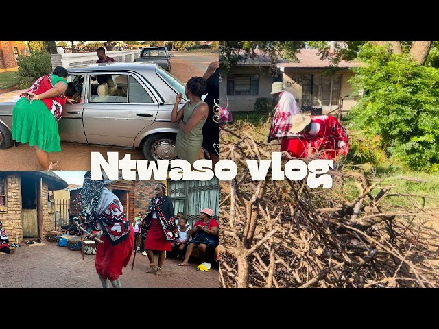 Day 1 of Ntwaso | Gogo Mdu & Nyoka | Goat hunt | Initiates Vlog | slight situation 💀 class=