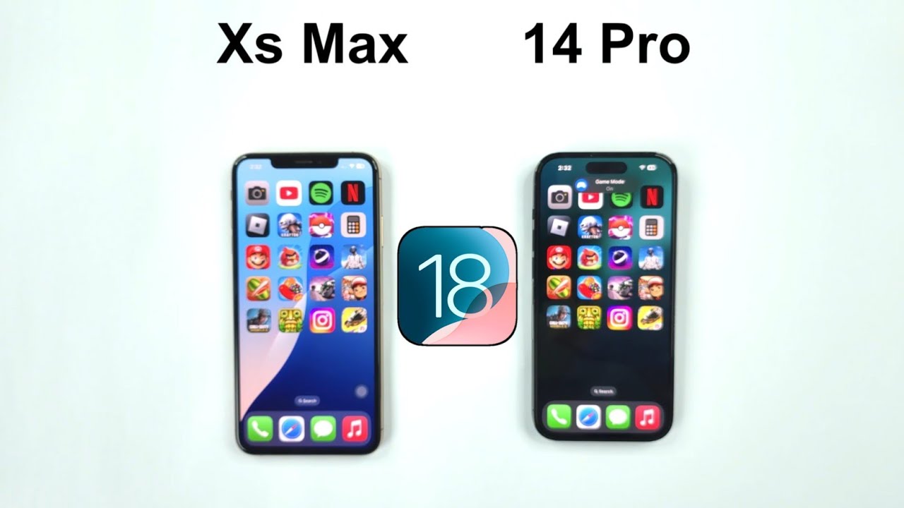 iPhone XS Max vs iPhone 14 Pro - iOS 18 Speed Test! - YouTube