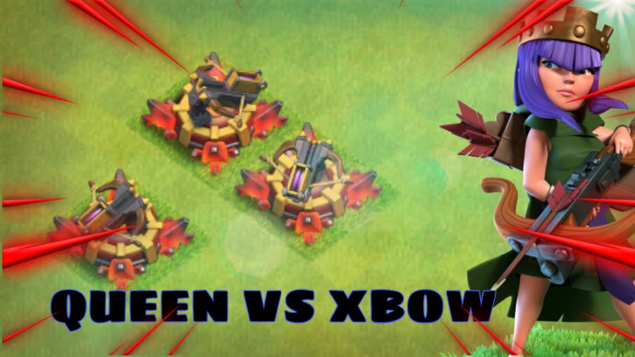 Archer Queen vs XBOW / Clash Of Clans / V3NOM Gaming YouTube