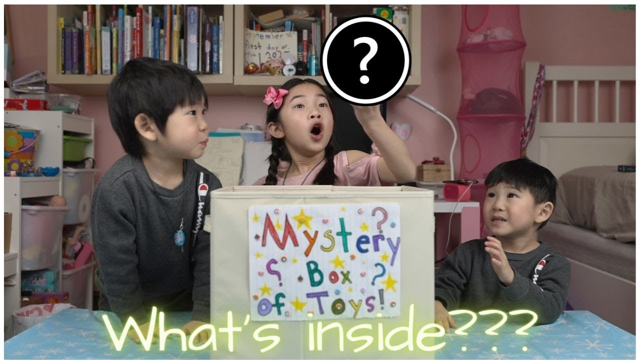The mystery box of toys unboxing. YouTube