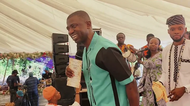  ELIJAH AKINTUNDE AT EYEKORIN EVENT