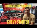 How To: Fix a Slow Cranking Starter (Chevy 350)