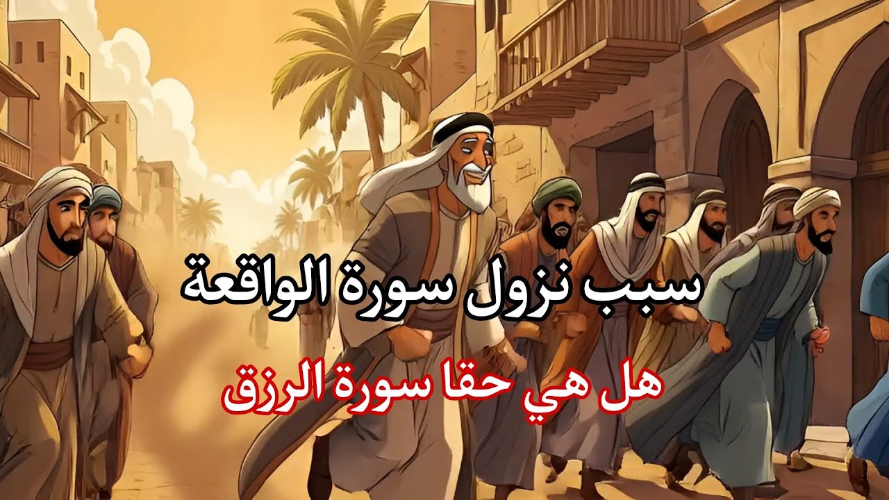 سبب نزول سورة الواقعة 