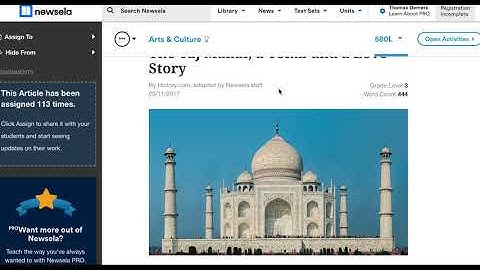 Changing your Lexile in Newsela