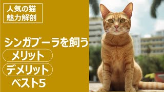 人気の猫 魅力解剖シンガプーラを飼うメリット・デメリットベスト5