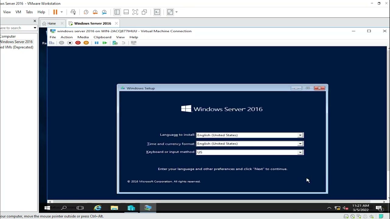 Hướng dẫn cài đặt Hyper-V trên Windows Server 2016