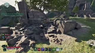 Return the Dawnshore Cartographers Notes to Sanza, Avowed Quest objective