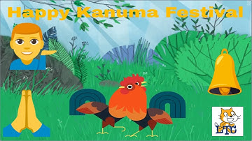 scratch tutorial/how to wish in scratch/happy kanuma festival Indian