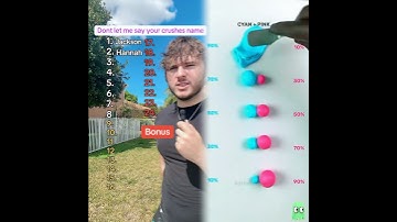 If I say your crushes name you’re out! 😅 #challenge #guessinggame #fyp #crush