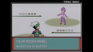 Pokémon Emerald - Anabel (Silver Symbol)