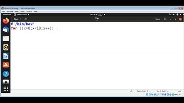 How to use for loop in bash script
