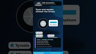 Tyres + Payment Options at SAE Automotive #Shorts