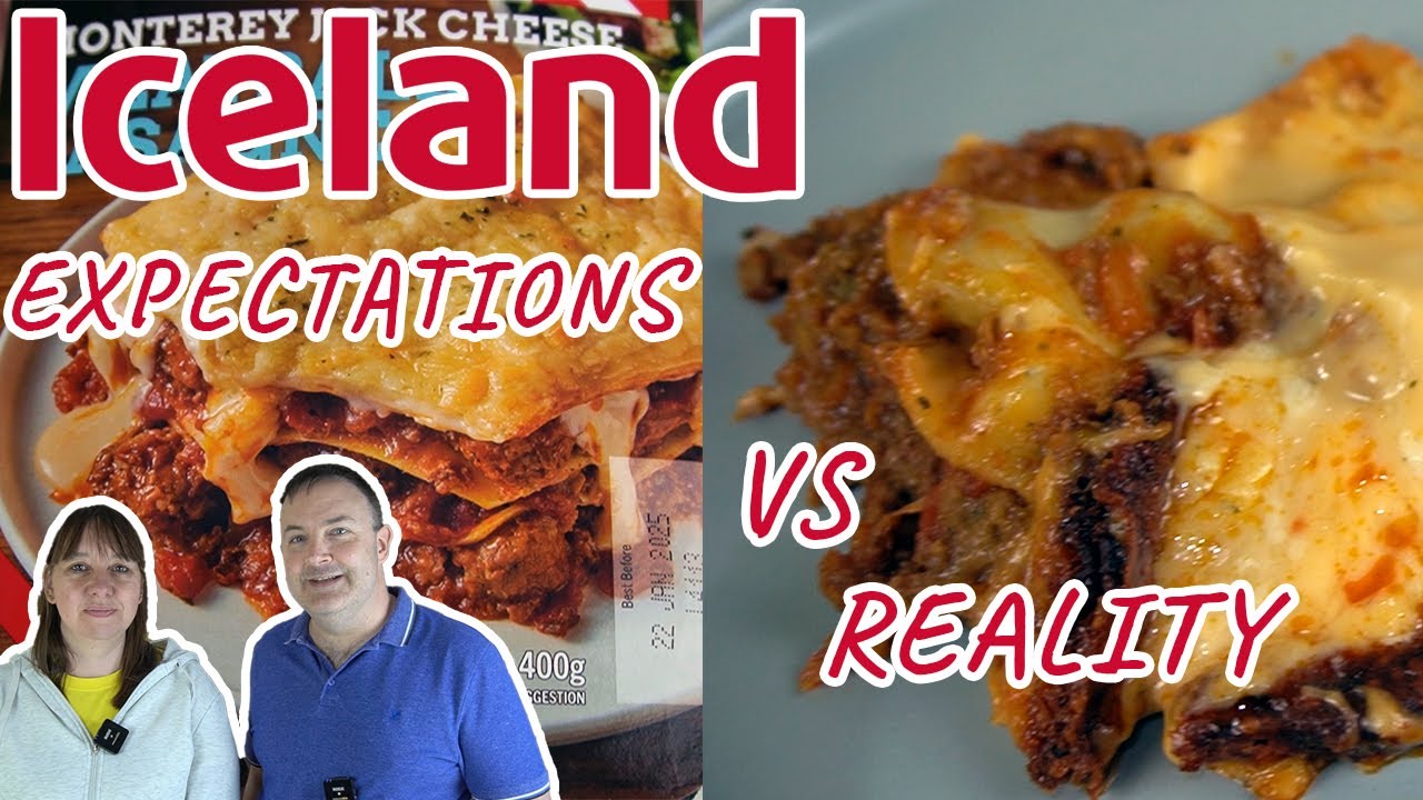 Iceland TGI Fridays Monterey Jack Cheese Meatball Lasagne Food Review YouTube