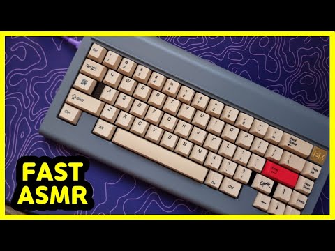 【FAST ASMR】 PC65⌨️ | JTK V1 | Keyboard Typing ASMR | No ADs No Talking😴