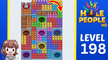 Hole People Level 198 Solution Walkthrough